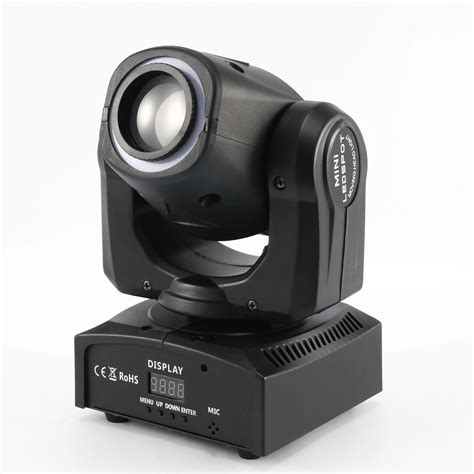 moving head spot mini gobo 10 chanel|30w gobo head light.